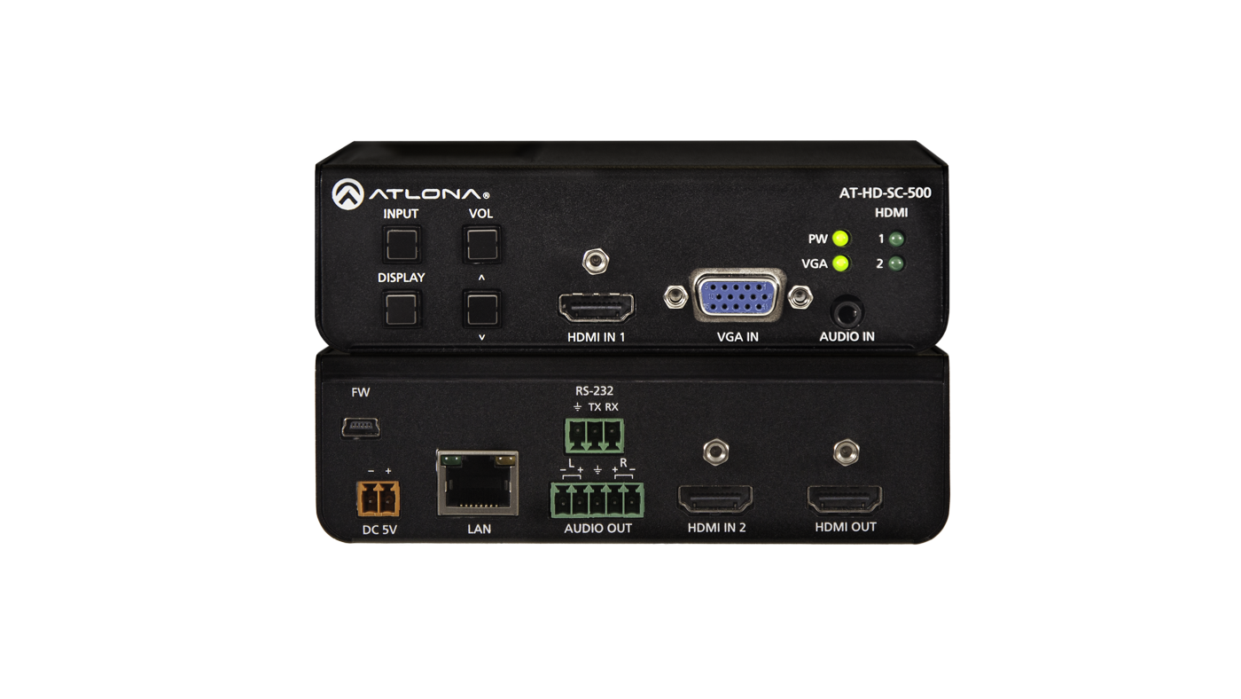 Atlona AT-HD-SC-500 - Switcher, Scaler, VGA X HDMI
