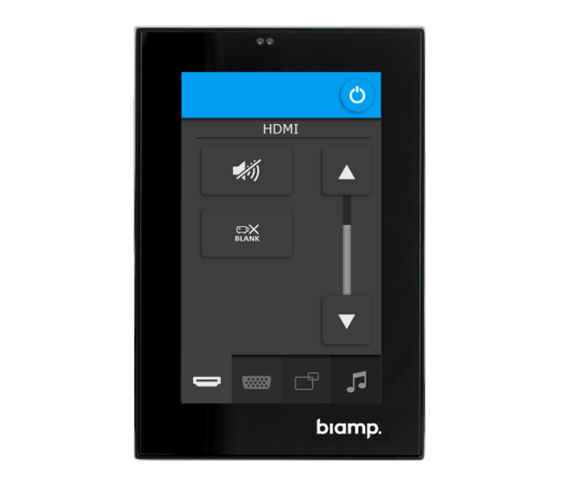 Biamp Apprimo Touch 4 - 4'' touch panel, black