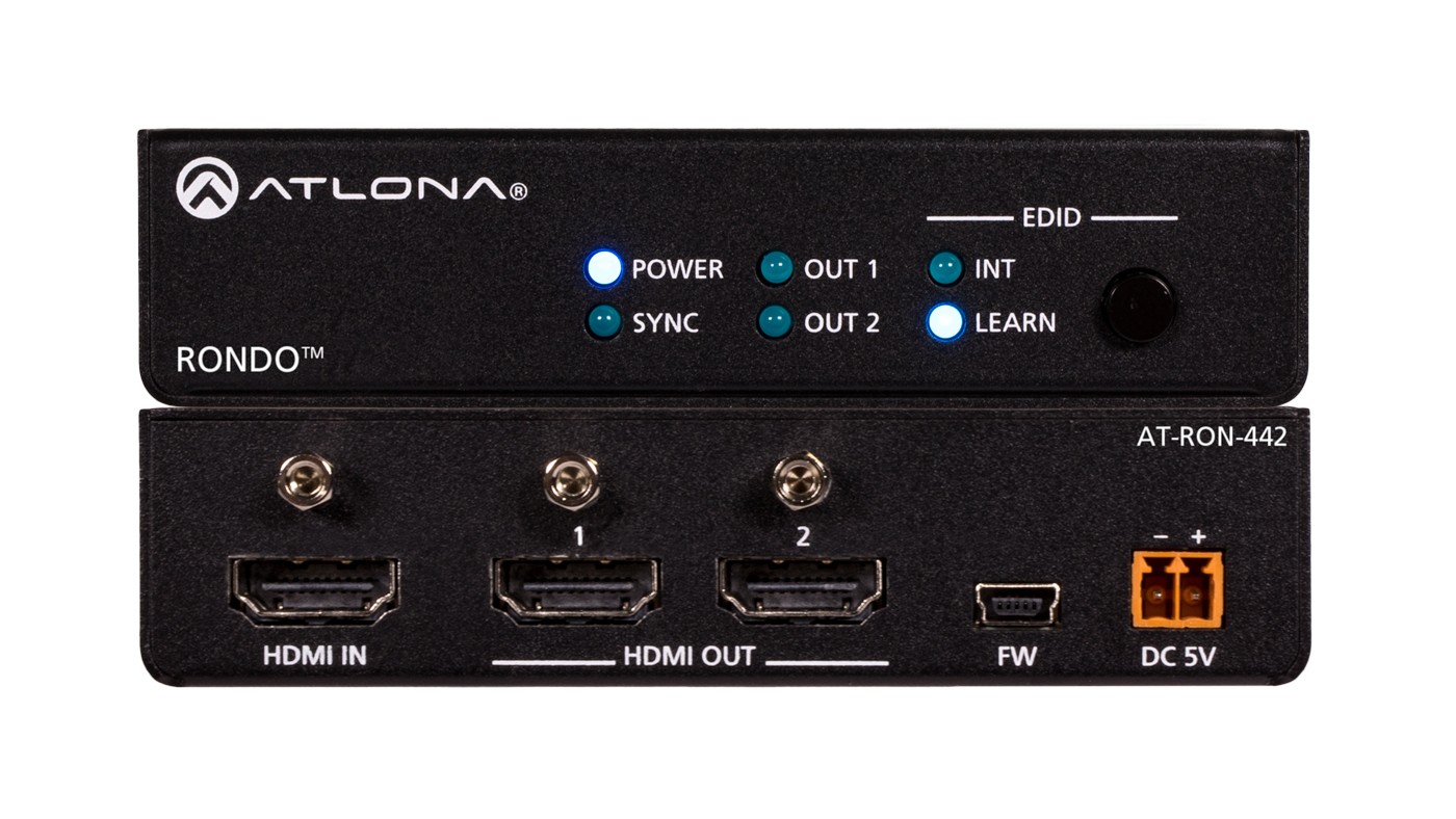 Atlona AT-RON-442 - HDMI Splitter, 1 X 2