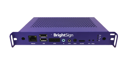 BrightSign H0523 (1080p60) - HD Player, interaktiv, OPS