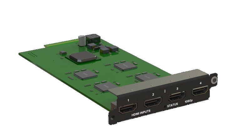tvONE CORIOmodule, Input - CORIOmaster 4x HDMI (FHD)
