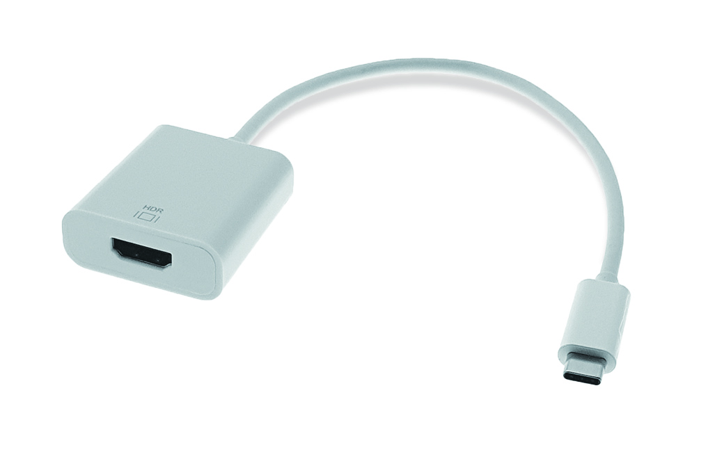 TTL USB-C auf HDMI - Adapter, St./Bu., weiß