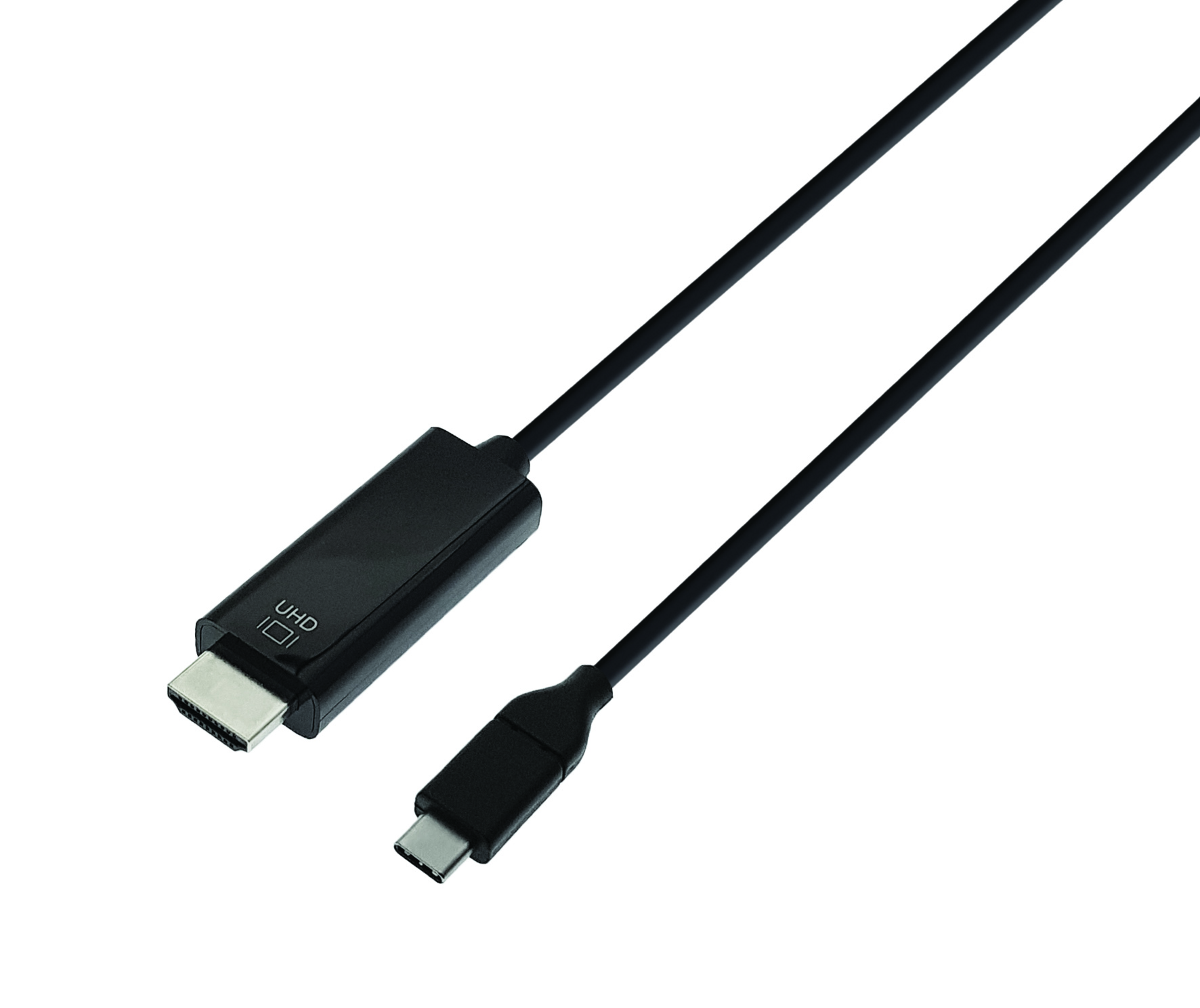 TTL USB-C auf HDMI Kabel 1m - St./St. schwarz